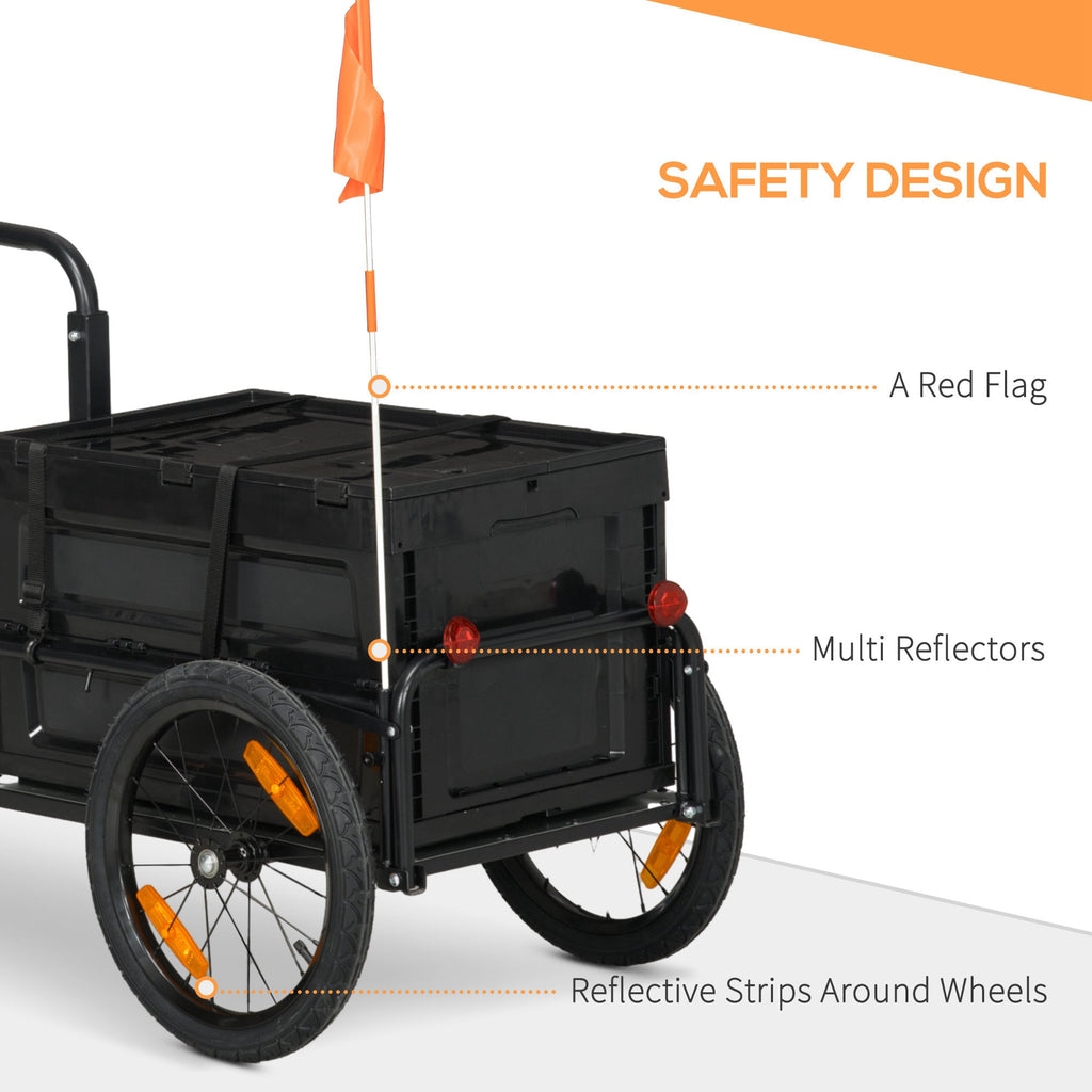 Bike Cargo Trailer – Removable Storage Box