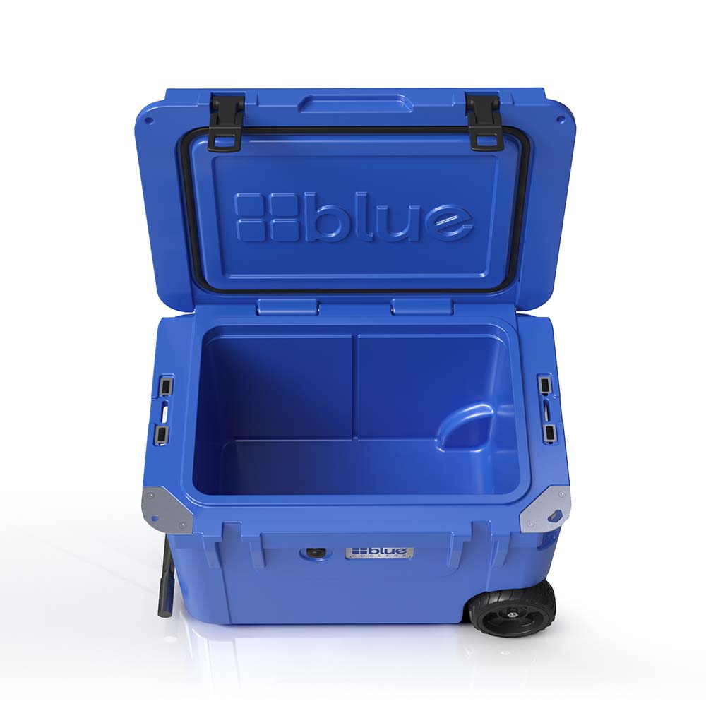 60 Quart Ice Vault Roto-Molded Cooler with Wheels - Promo