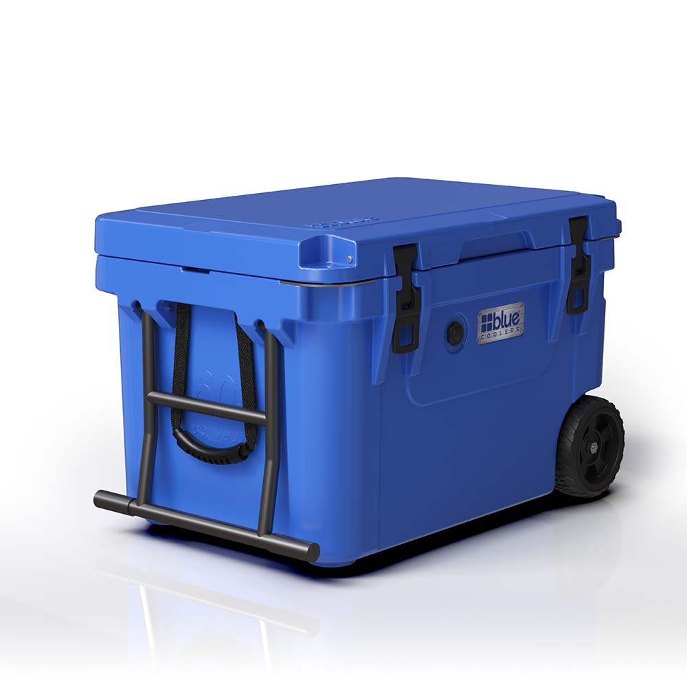 60 Quart Ice Vault Roto-Molded Cooler with Wheels - Promo