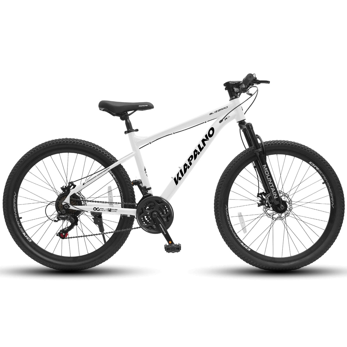 26" AllTrail Adult Mountain Bike | 21-Speed Hardtail (White)