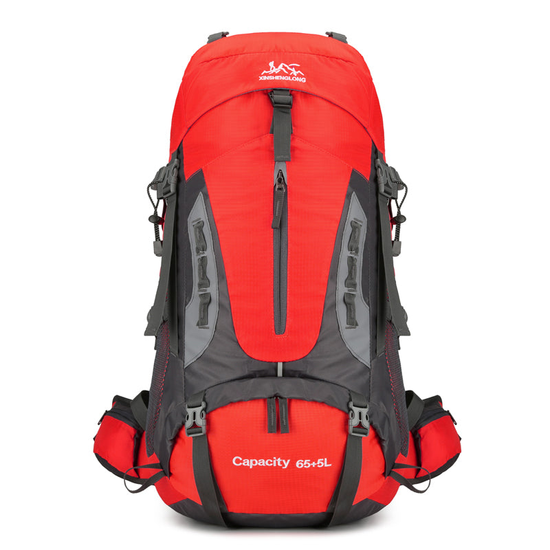 Hiking & Camping Backpack with Front Attachment Loops