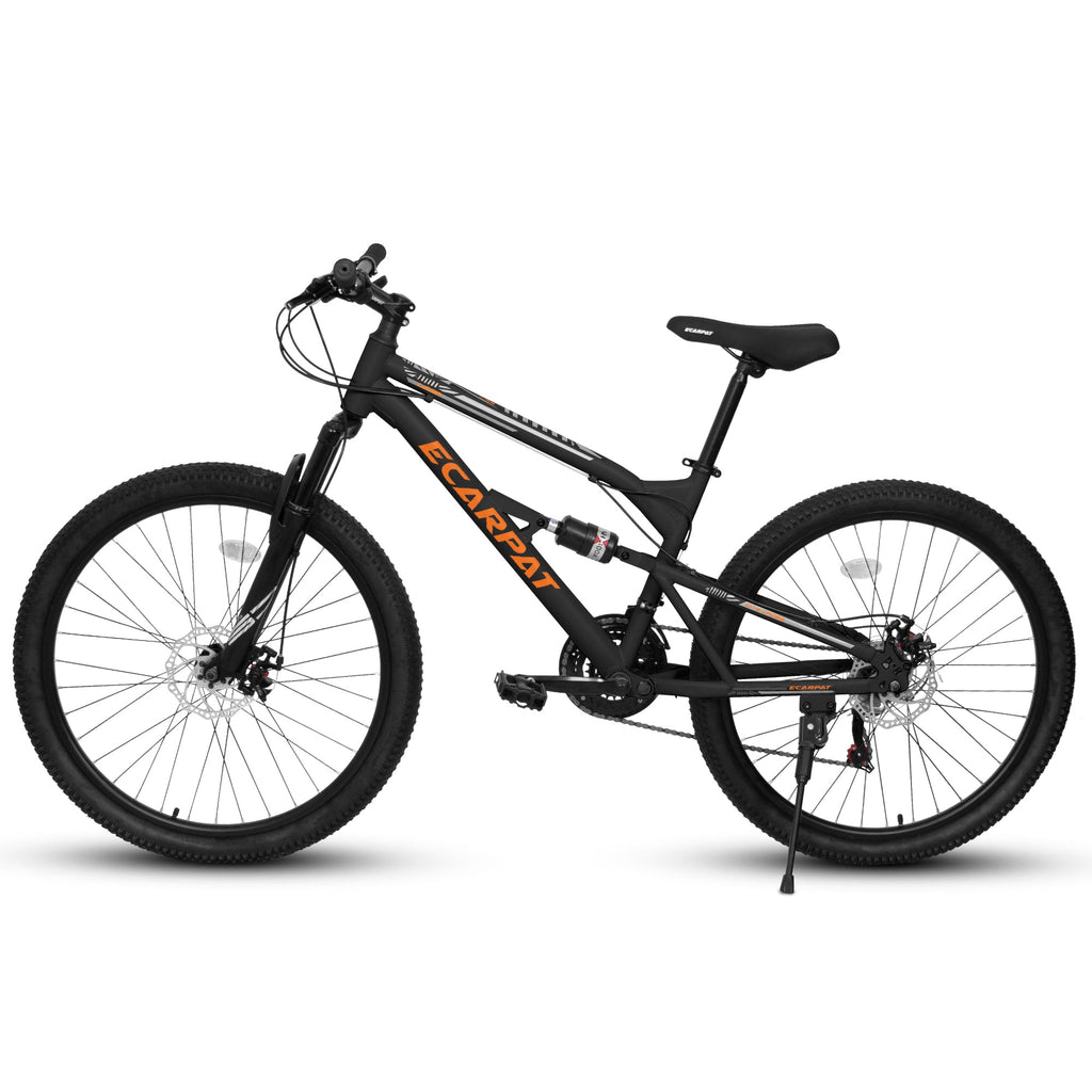 26" Adult Mountain Bike - 21-Speed, Dual Suspension & Disc Brakes