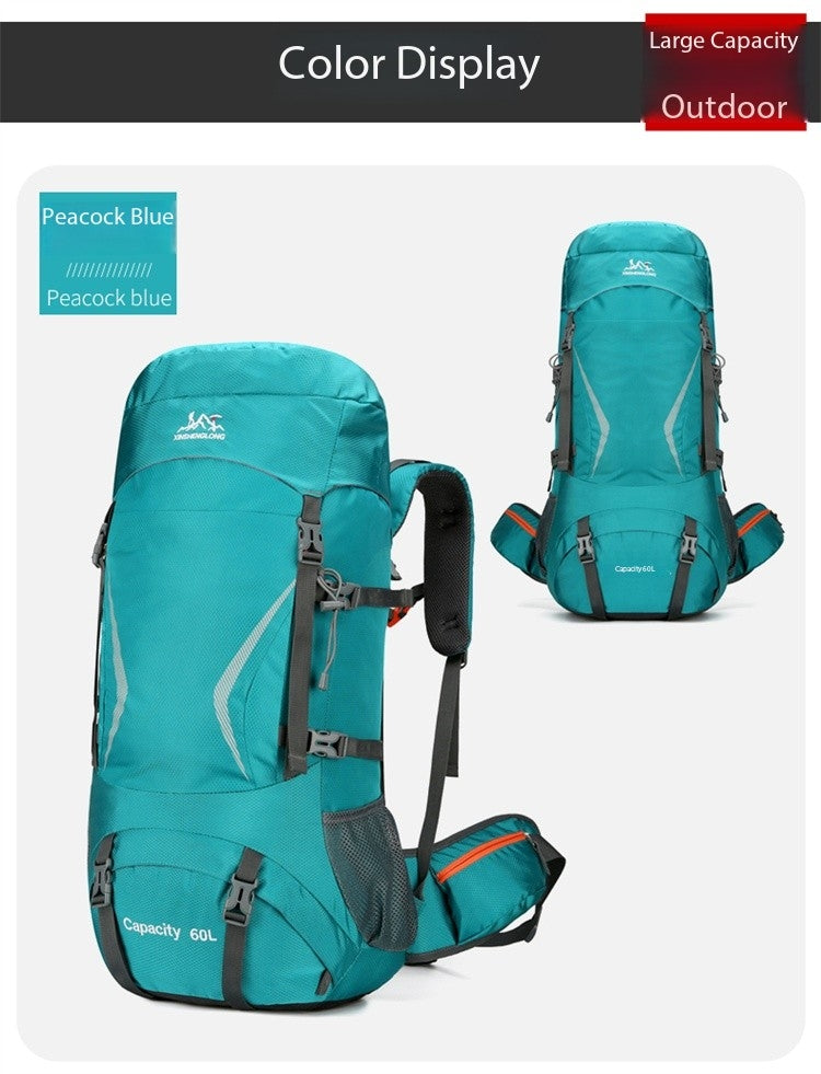 Hiking & Camping Backpack with Side Compression Straps