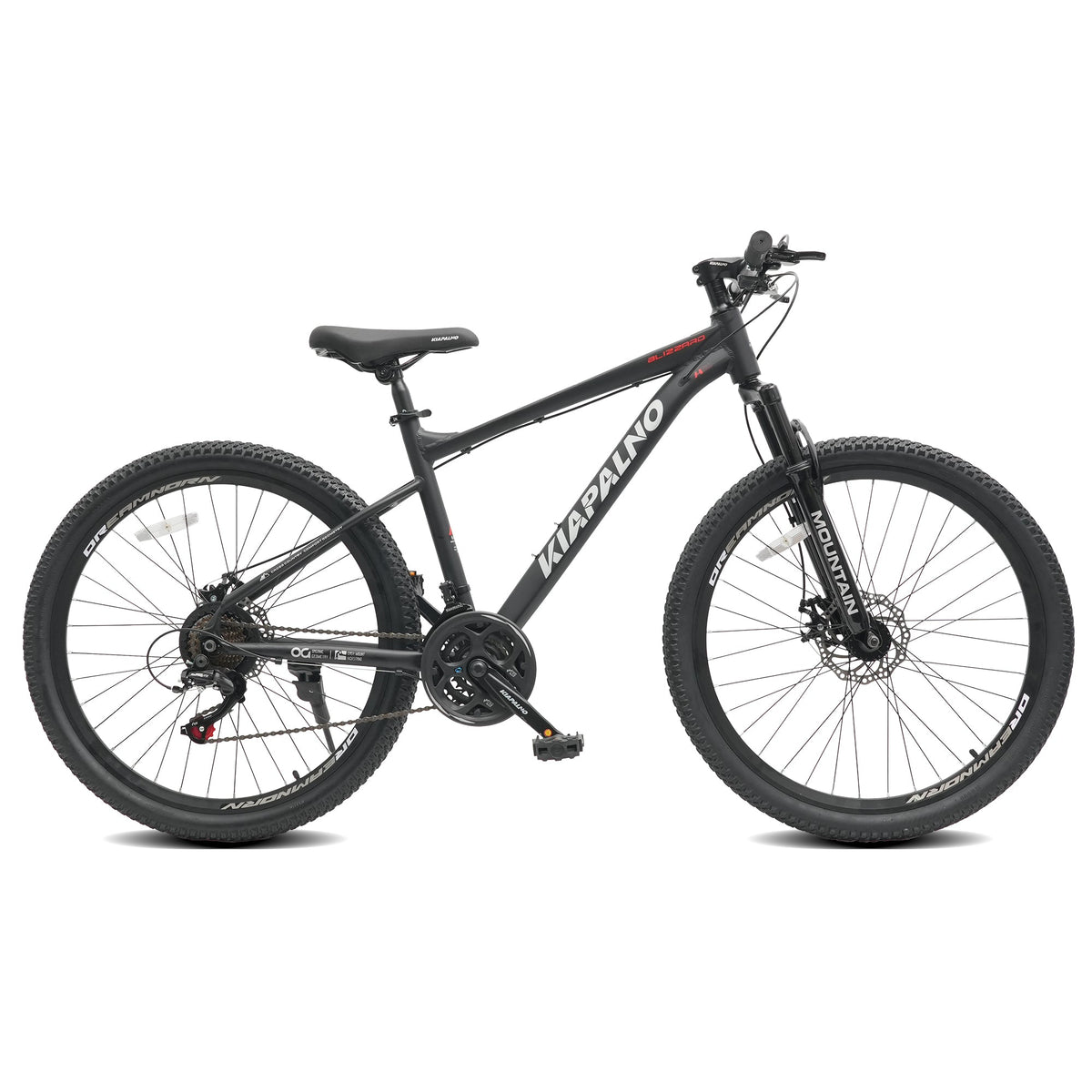 26" AllTrail Adult Mountain Bike | 21-Speed Hardtail (Black)
