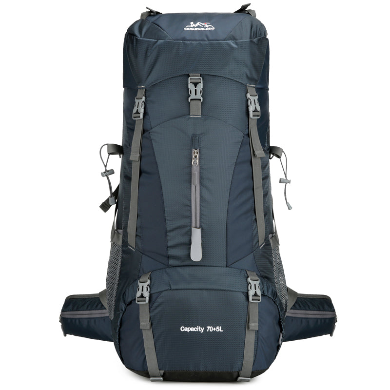 Hiking & Camping Backpack with Buckled Top Flap
