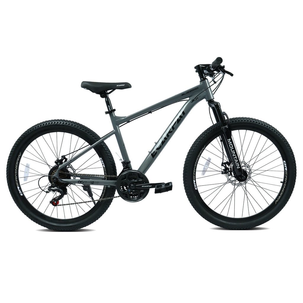 26" AllTrail  Adult Mountain Bike | 21-Speed Hardtail (Grey-Black)