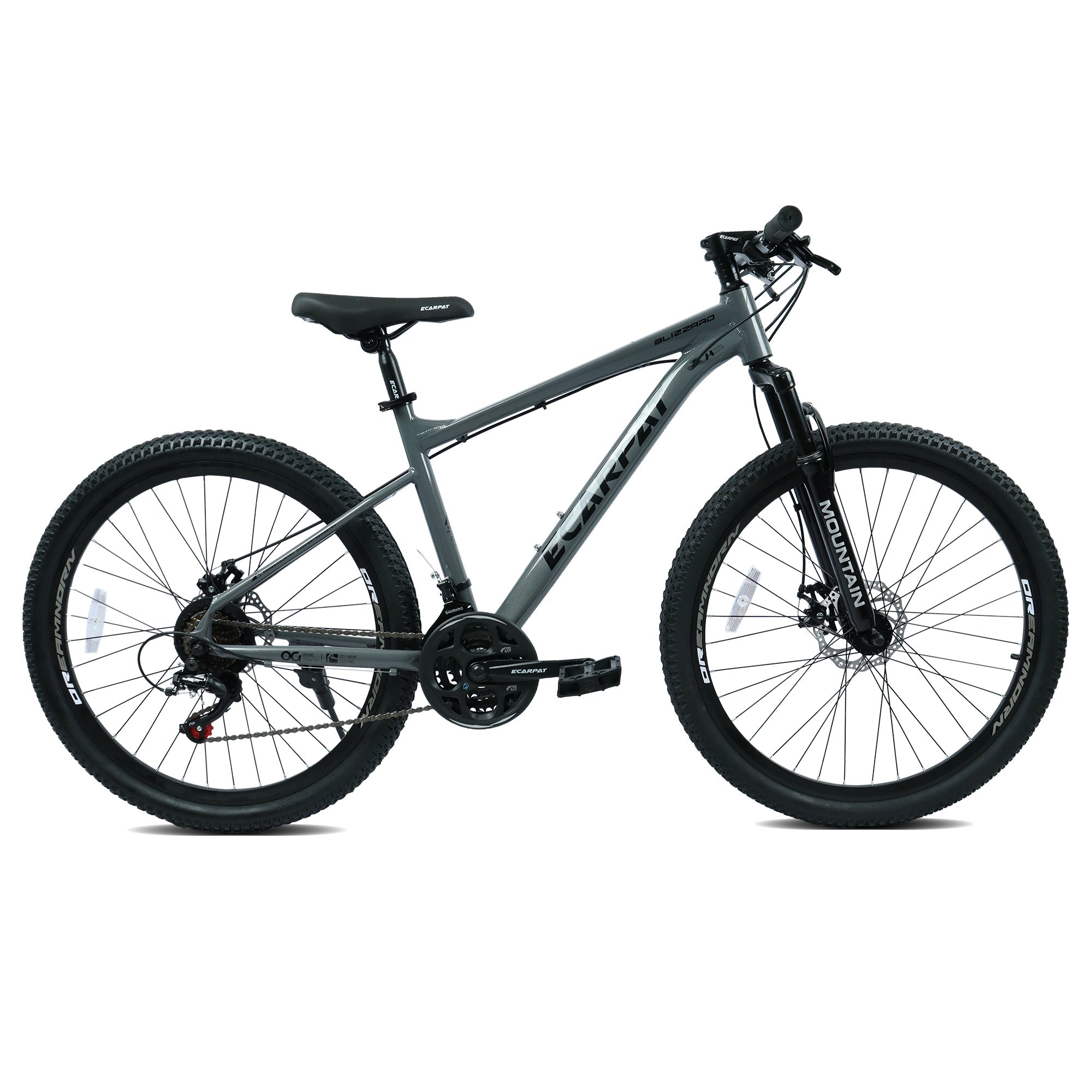 26" AllTrail  Adult Mountain Bike | 21-Speed Hardtail (Grey-Black)