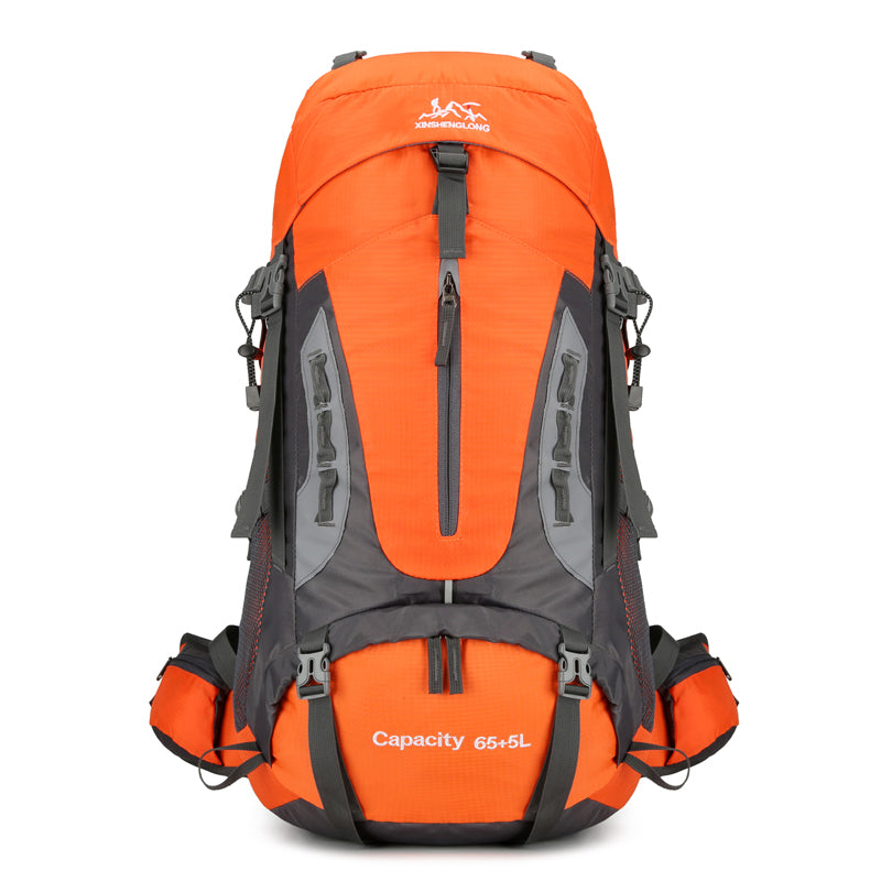 Hiking & Camping Backpack with Front Attachment Loops