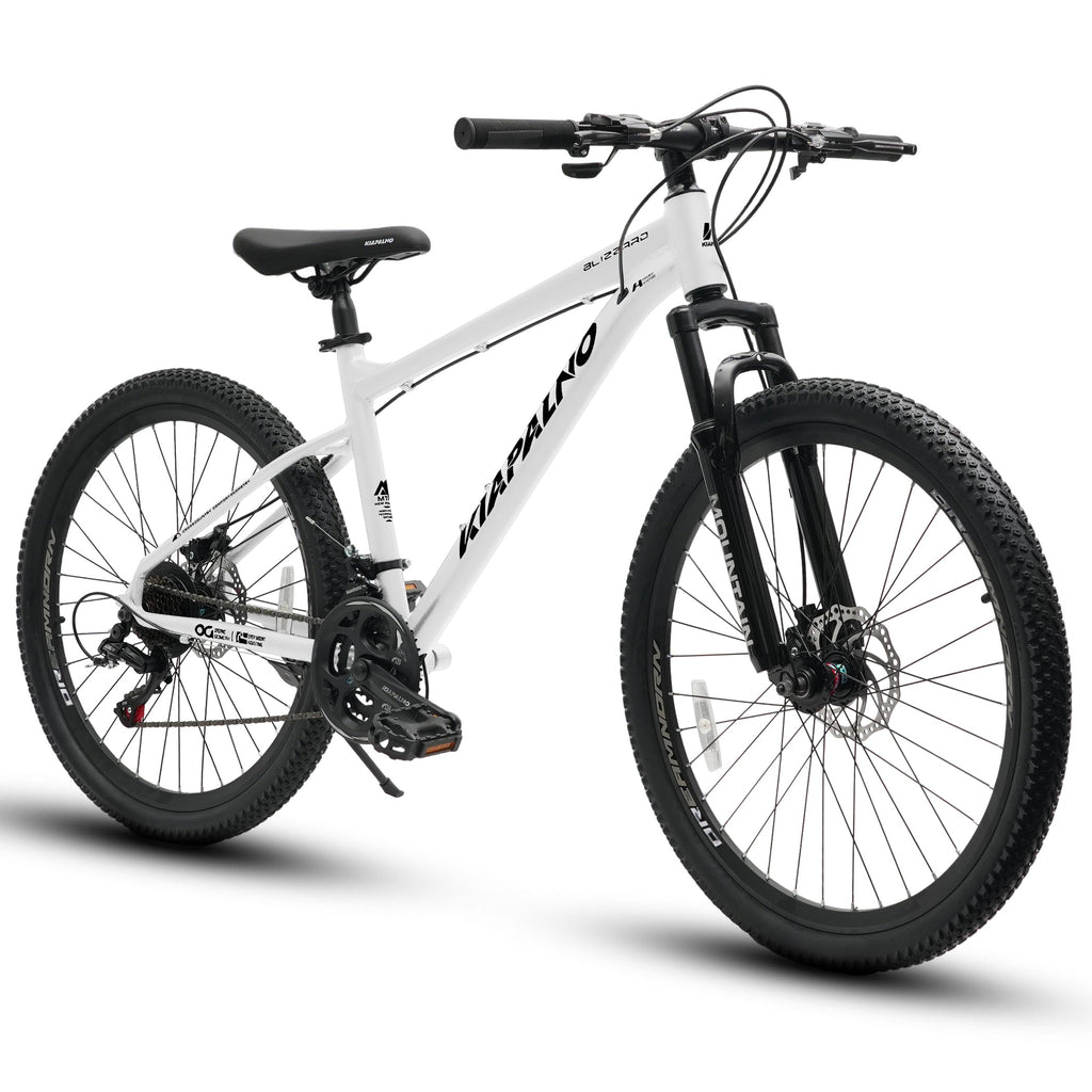 26" AllTrail Adult Mountain Bike | 21-Speed Hardtail (White)