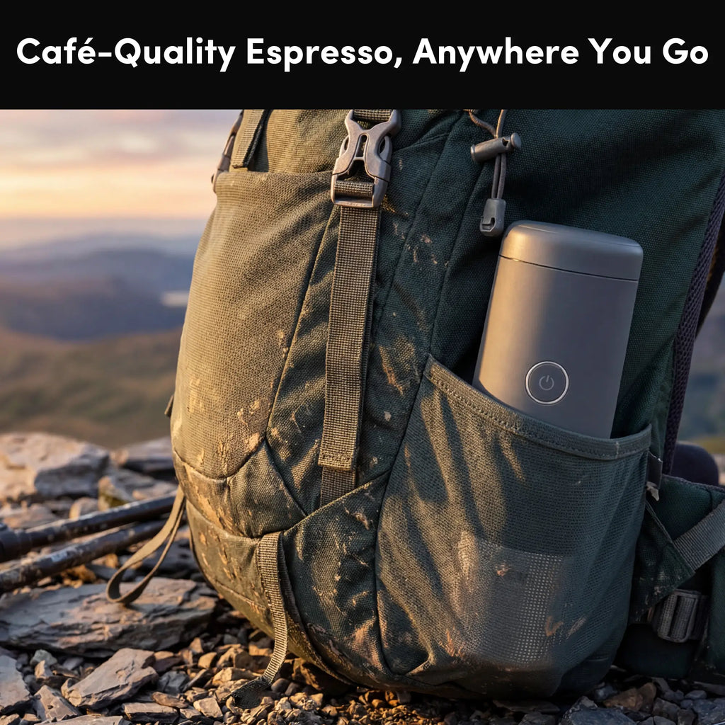 Citaly GO-1 Portable Espresso Machine | Self-Heating, Capsule & Ground Coffee