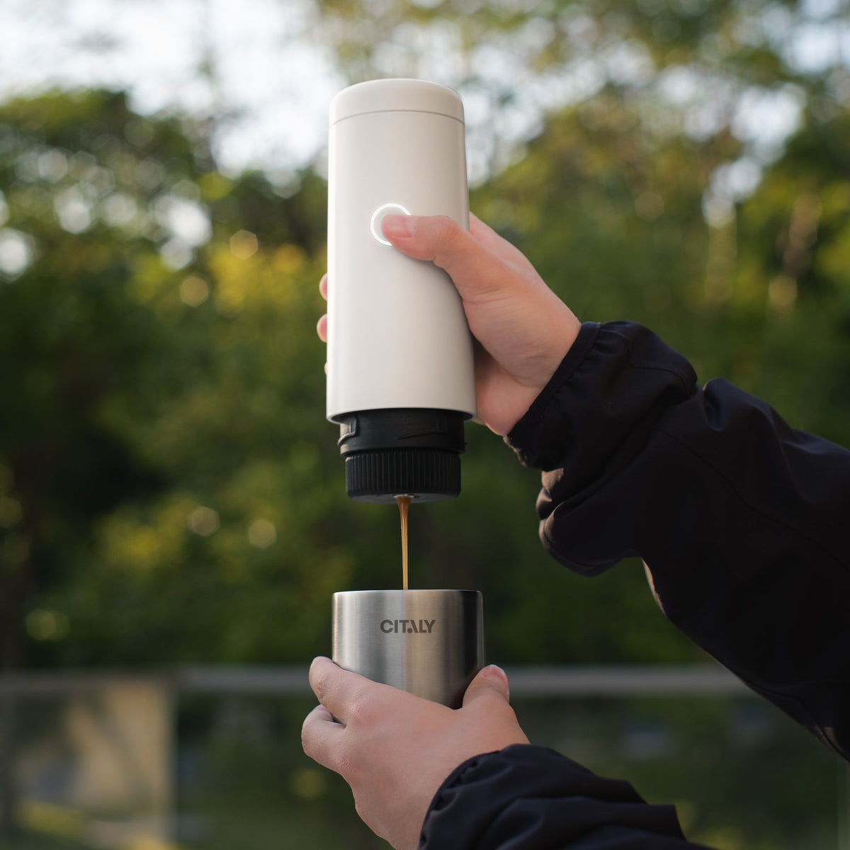 Citaly GO-1 Portable Espresso Machine | Self-Heating, Capsule & Ground Coffee
