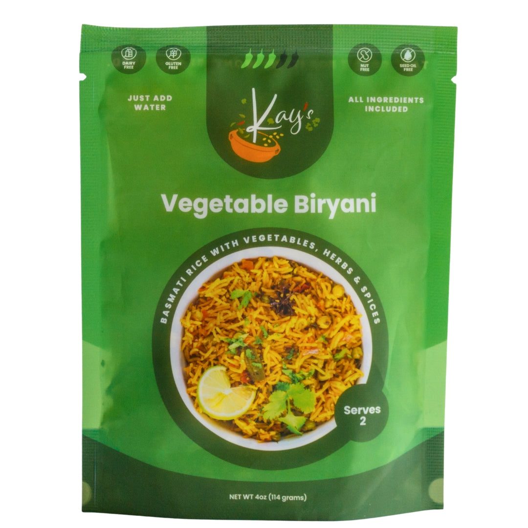 Vegetable Biryani Kit - Vegan, Allergen-Free Meal