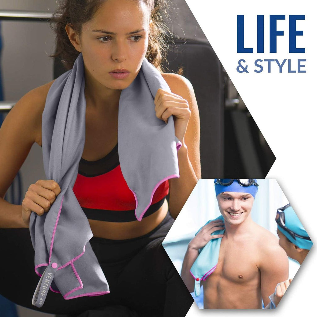 VENTURE 4TH Quick Dry Microfiber Towel