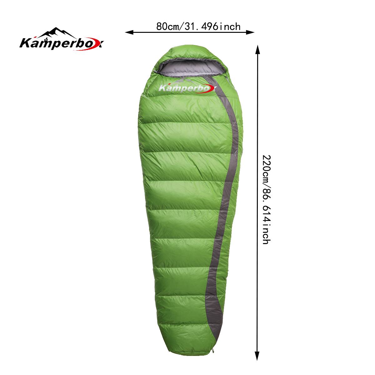 Kamperbox Ultra Light Down Sleeping Bag Winter Sleeping Bag Camping Lightweight