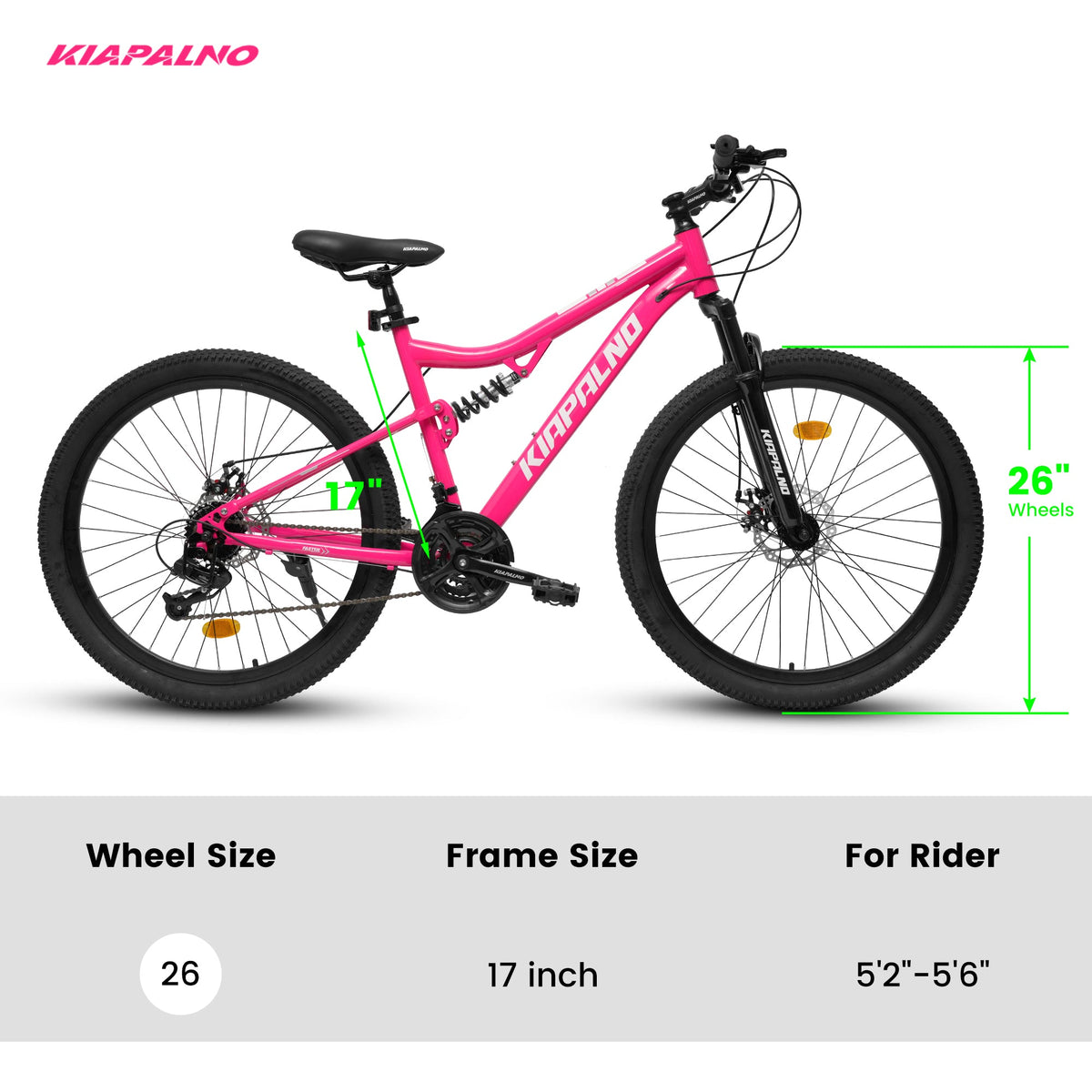 26" AllTrail Adult Mountain Bike | 21-Speed Hardtail