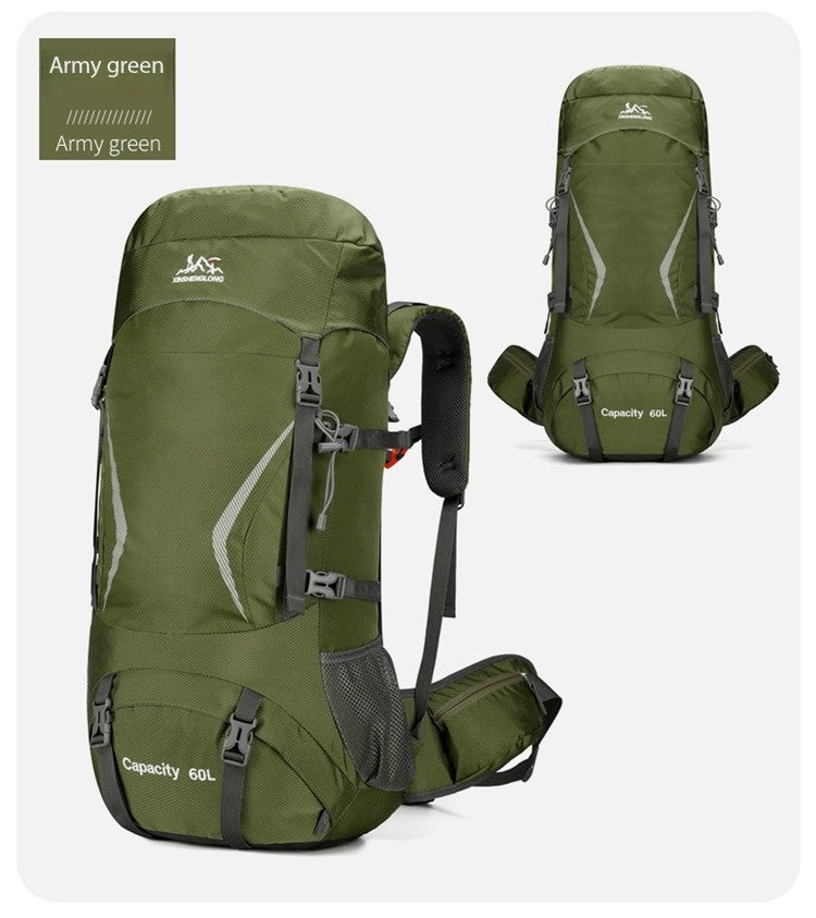 Hiking & Camping Backpack with Side Compression Straps