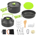 16-Piece Camping Cookware Set with Kettle