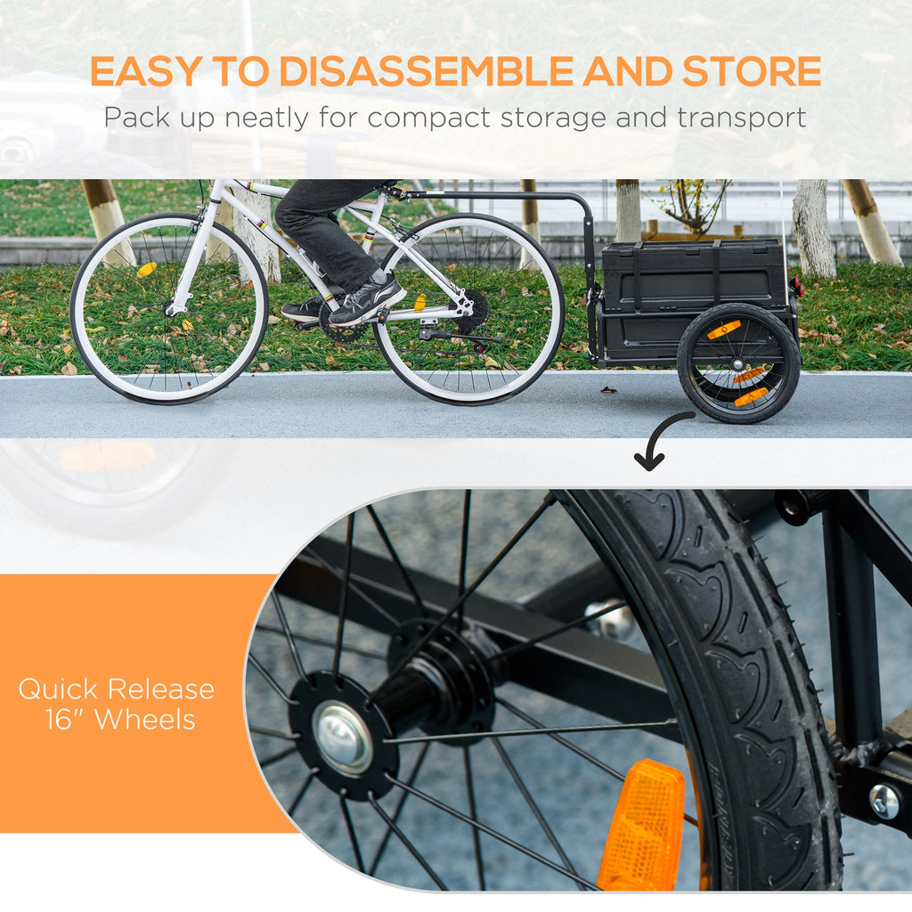 Bike Cargo Trailer – Removable Storage Box