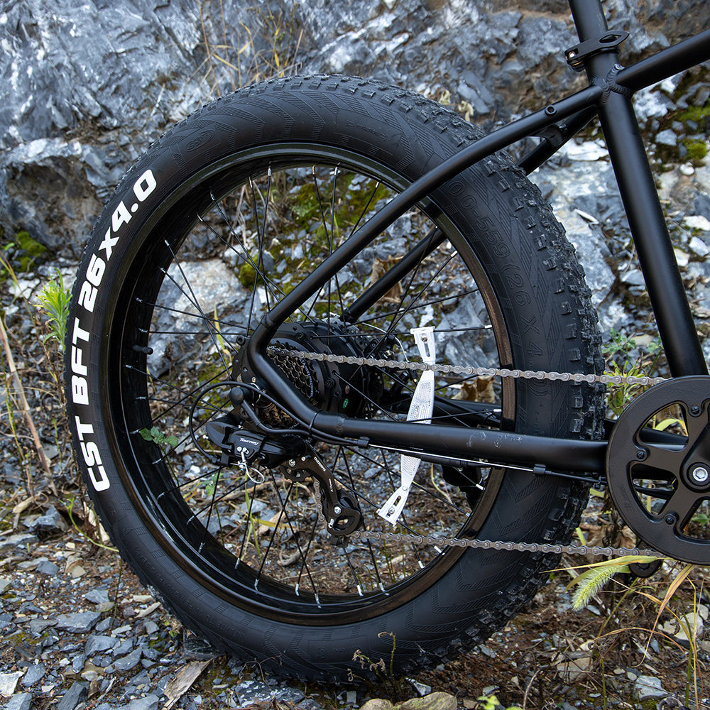 1000W Electric Fat Tire Mountain Bike for Adults – 26” E-Bike with 48V 15Ah Battery, UL Certified