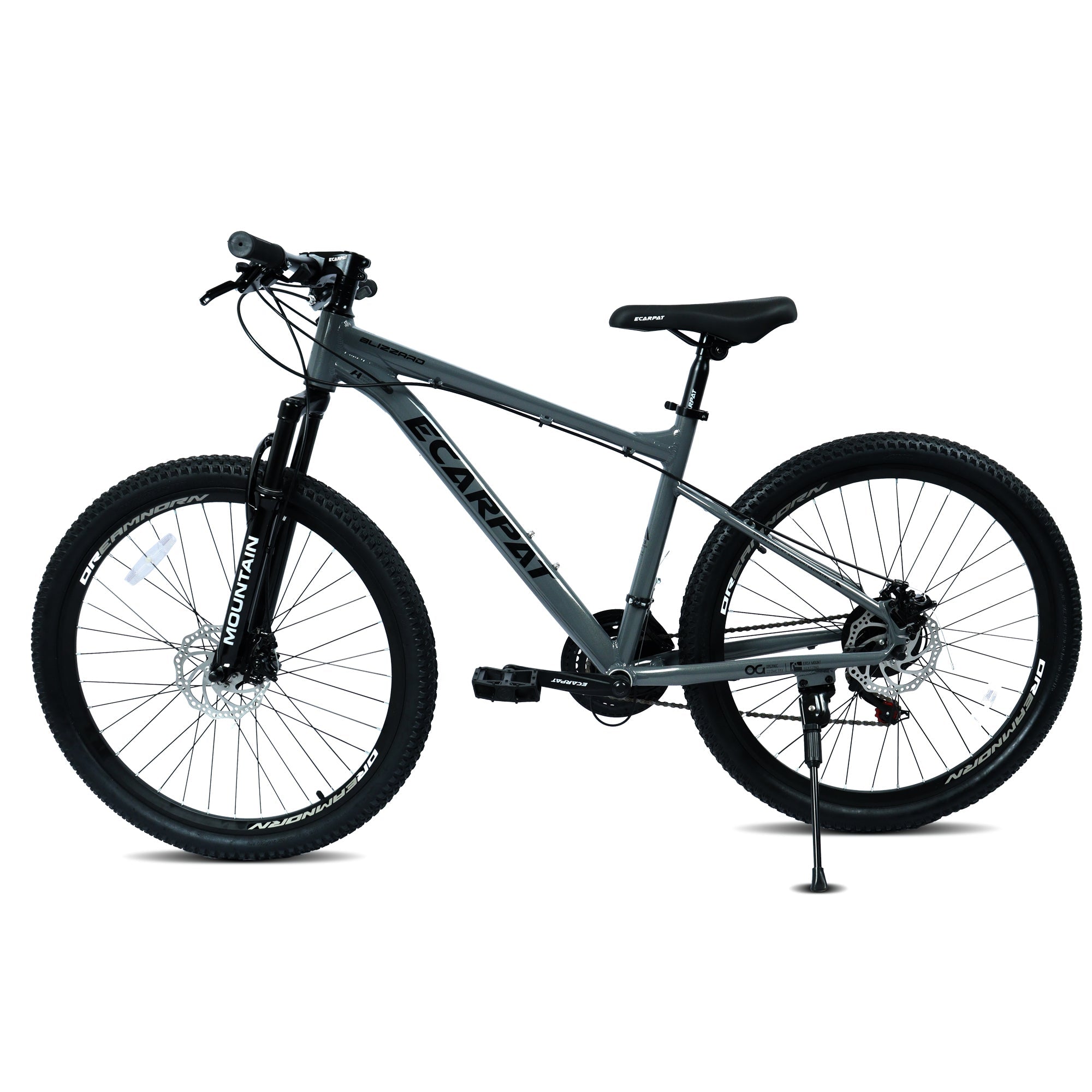 26" AllTrail  Adult Mountain Bike | 21-Speed Hardtail (Grey-Black)