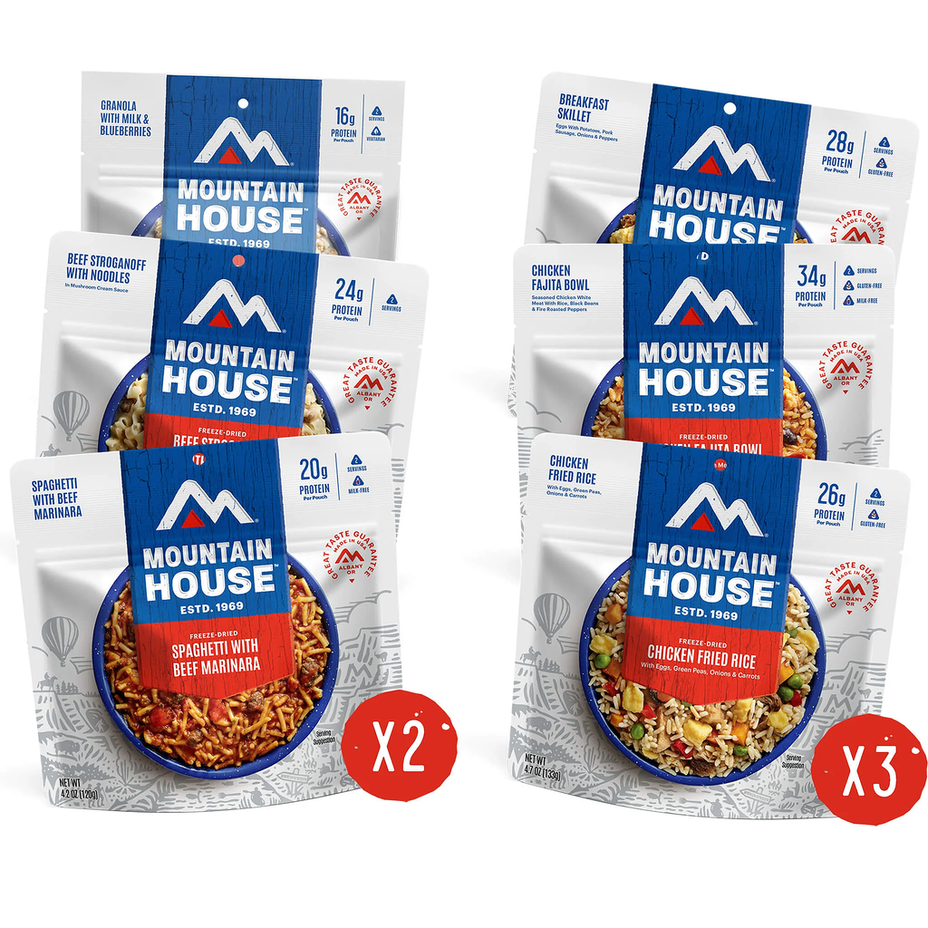 Mountain House Expedition Meal Assortment Bucket
