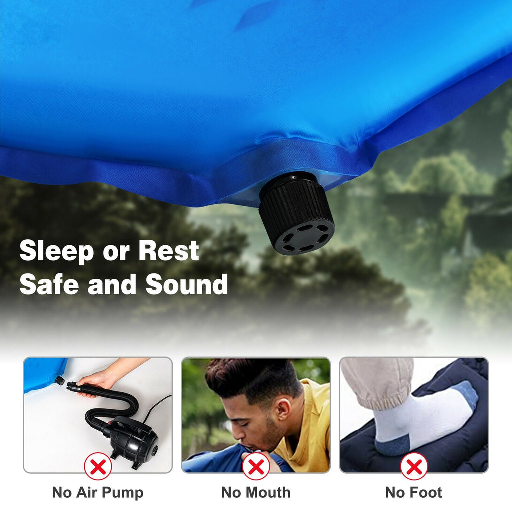 Inflatable Sleeping Pad with Carrying Bag