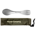 Spoon and Fork Combo - Titanium